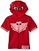 PJ MASKS Girls' Tee Owlette Hoodie, Pink Short Sleeve, 4T