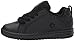 DC Unisex-Child Court Graffik Sneaker Skate Shoe, Black/Black/Black, 6 M US Big Kid