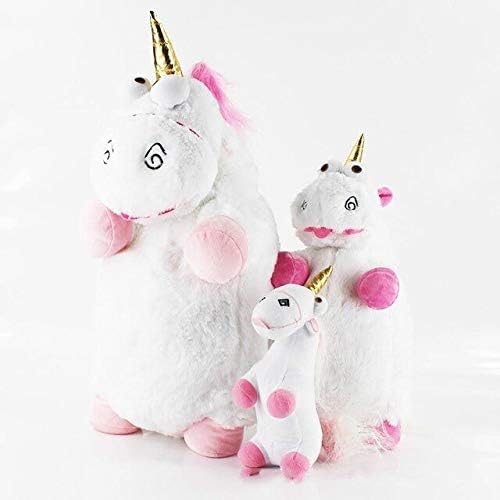Brenda Ellen Store Stuffed Animal Cute Large 55cm 40cm 18cm Despicable Me 2 Unicorn Plush Toys Soft Stuffed Big Animal Doll Pillow Children Girls Kids Gifts-White-18cm