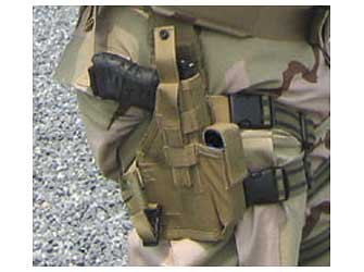 BLACKHAWK! Omega VI Ultra Universal Modular Light Holster, Olive Drab