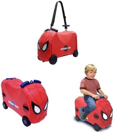spiderman ride on suitcase