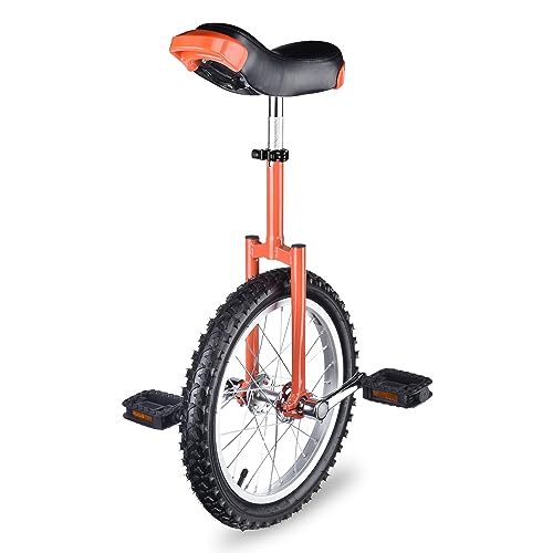 AW Orange 18" Inch Wheel Unicycle Leakproof Butyl