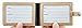 Travelambo Synethic Leather Luggage Tags & Bag Tags 2 Pieces Set Various Colors