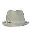 NYFASHION101 Spring Summer Gold-Tone Bar Slim Band Stingy Trilby Fedora Hat