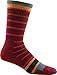 Darn Tough Via Ferrata Full Cushion Boot Socks - Men's Burgundy Large DISCONTINUED