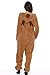 6411-L FollowMe Adult Onesie / Pajamas, Large, Reindeer Sherpa