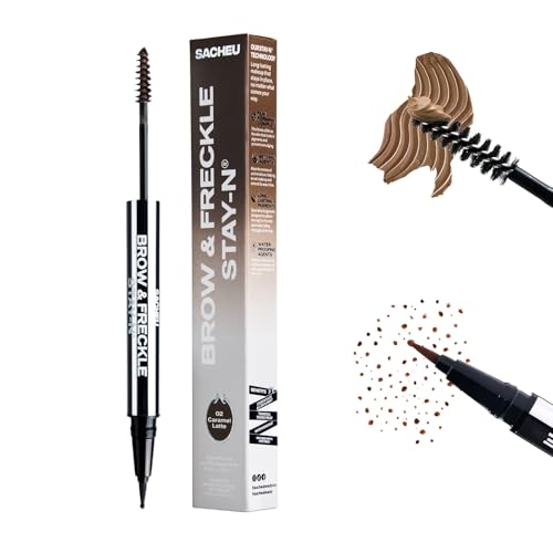 Sacheu Brow & Freckle STAY-N, 2-in-1 Brow Gel & Freckle Pen, C... 41SL41li8aL