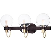 Maxim Bauhaus-3 Light Bath Vanity-23 Inches Wide by 10.5 inches high