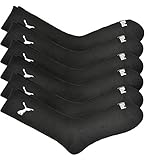 Puma 6-Pack 1/2 Terry Crew Socks