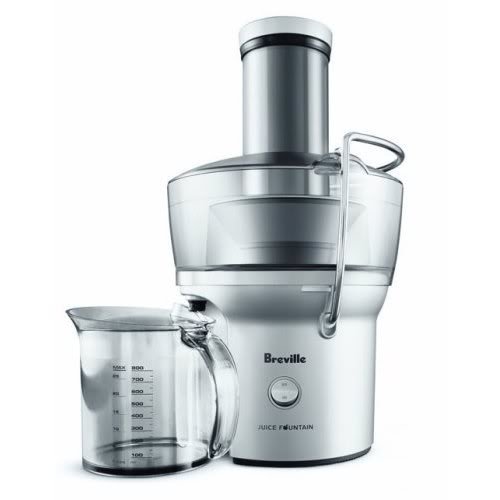 Breville BJE200XL Bundle 700-Watt Compact Juice Fountain with DVD