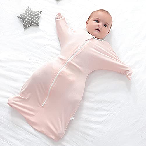 ZIGJOY Baby Wearable Blanket with 2Way Zipper Easy to Use 95 Bamboo