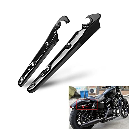 TooHR バイク用 リアフェンダーウインカー ブラケット メタル製 サポートブラケット ハーレーダビッドソン スポーツスター用 XL883 1200 48 72モデル対応 ブラック