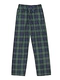 Ultra Soft Unisex Youth 100% Cotton Flannel Pants – Blackwatch, Large
