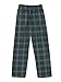 Ultra Soft Unisex Youth 100% Cotton Flannel Pants - Blackwatch, Large