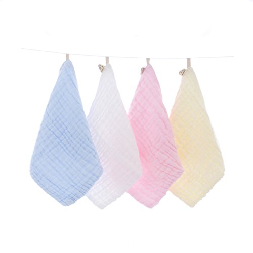Baby Towel and Washcloth - Bela Beno Muslin Cotton Towel for Baby ,Good for Baby Skin ,Super Soft