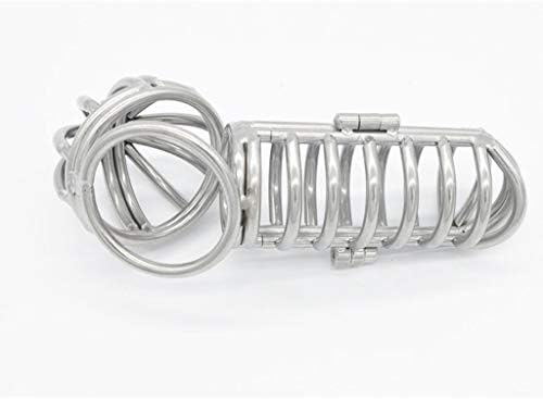DZB Chastity Lock, P》Enis Lock,Male Large Chastity Device, Made of Stainless Steel T-Shirt