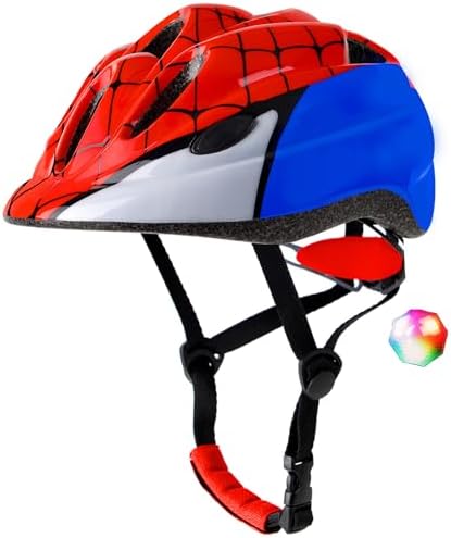 Atphfety (Spider-RBW) Kids Bike Cycling Helmets Warning Tail