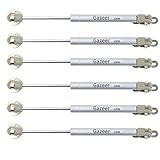 Gazeer 6 Pcs 100N/22.5lb Gas Struts 10inch Cabinet