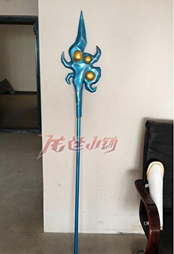 League of Legends LOL Janna、Fury of the storm wand weapon Cosplay Prop