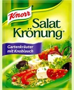 Knorr Garden Herbs with Garlic Salad Dressing - 5 Pcs by Knorr Salat Kroenung