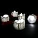 Youngerbaby 12pcs Cool White Flickering Timing Function Flameless LED Tea Lights Candles with Timer(6 hrs on 18 hrs Off),Wax Dripped Battery Operated Electronic Candles for Wedding, Party, Chirstmas