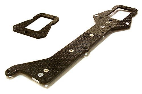Integy RC Model Hop-ups C26498SILVER Machined Composite Chassis Upper Plate for Traxxas LaTrax Teton 1/18 Truck