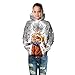 Boys Girls 3D Print Cartoon Hoodies Sweatshirt Costumes