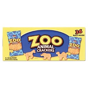 Image of Austin Zoo Animal Crackers, 2 Oz, Case Of 36