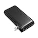 Portable Charger 10000 RAVPower 2-in-1 Wall Charger and Power Bank, 10000mAh Capacity with AC Plug, Dual iSmart 2.0 USB Ports, 3.4A Max Output for iPhone XS, iPhone X, iPad, Samsung Galaxy and More
