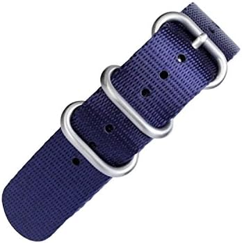 Zulu Seat Belt Material Strap (22mm, navy)