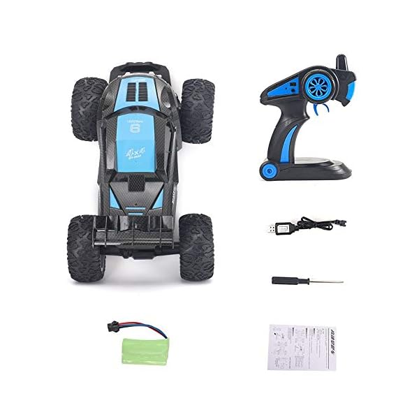 Ssydj Rock Crawlers 4x4 Driving Car Motoren Antriebs Big Foot Geländewagen 2,4 GHz 4WD High Speed ​​1.18 RC…