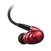 FiiO F9 Best Over The Ear Headphones/Earphones/Earbuds Detachable Cable Design Triple Driver Hybrid in-Ear Monitors with Android Compatible Mic and Remote (Red) …