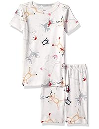 Gymboree - Pijama de manga corta para niña (2 piezas)