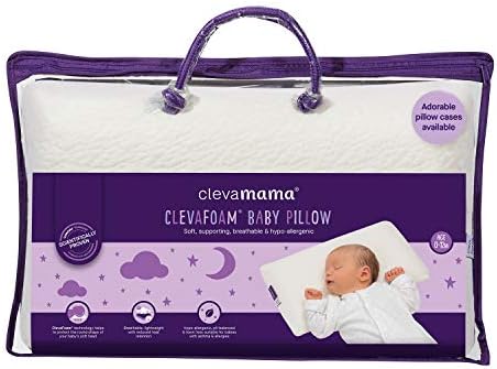 clevamama clevafoam baby pillow