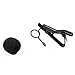 Lapel Microphone Clip, PEMOTech 5 Pack 5/16