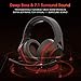 Jeecoo V22 Gaming Headset for PC- Strong Bass Virtual 7.1 Sound- USB Headphones with Noise Cancelling Microphone RGB Lights Plug & Play for Laptops Computersthumb 1