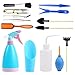 YaeTek 14 Pieces Succulent Plants Tools, Mini Garden Hand Tools Set Miniature Fairy Garden Tools Kit Bonsai Tools Planting Set with Scissors, Mini Rake, Shovel, Transplanting Tool Watering Can etcthumb 1