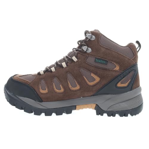 Propét Men'sRidge Walker Hiking Boot, Brown, 12