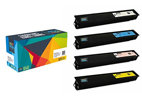 Do it Wiser Compatible Toner Cartridge for Toshiba e-Studio 2040C 2540C 3040C 3540C 4540C 4-Pack