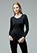 Tesla BU-WHS200-BLK_Large Blank Women's Top & Bottom Set w Microfiber WHS200