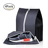 Travel Shoe Bags Set With Zipper Closure For Women Men Waterproof Nylon