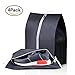 Travel Shoe Bags Set With Zipper Closure For Women Men Waterproof Nylon