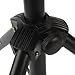 Kuyal Drum Throne Folding Percussion Drum Stool with Anti-Slip Feet-Black(Drum Seat)