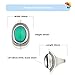 Mojo Handmade Unique Pattern Antique Sterling Silver Plating Oval Stone Color Change Mood Ring MJ-RS020 (9)