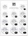 AZCOO - Simple Flat Silicone Wedding Ring for Him Engraved Inside I love u Ship in the USA