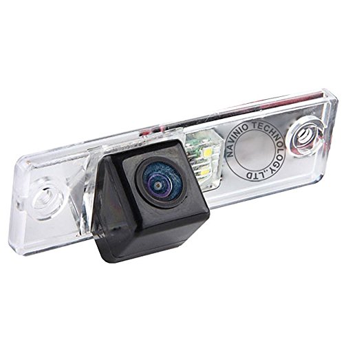 Navinio Waterproof High Definition Color Wide Viewing Angle License Plate Car Rear View Camera with Night Vision for 4 Runner/Land Cruiser 150-Series Prado/Fortuner/SW4 (HD camera)