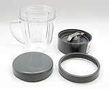 Franzkitchen Nutribullet Replacement Milling Blade, Handled Short Cup, Stay Fresh Lid and Lip Ring Brand New
