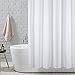 ANSIO Shower Curtain Liner, Shower Curtain, Shower Liner, Shower Curtain Liner Mildew Resistant Anti-Bacterial- 71 x 71 inches (180 x 180 cm) Solid White, Showr Curtain Liner