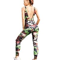 Hocai Yoga Outfits for Women One Piece Camouflage Women