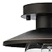 GLOBE Electric 64846 1-Light Semi-Flush Mount Ceiling Light, Oil Rubbed Bronze, Clear Glass Shade, Ceiling Light Fixture, Bedroom Lights for Ceiling, Dining Light Fixture, Bulb Not Included